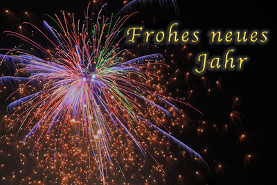 Kostenloses Foto: Frohes neues Jahr - pixelio.de